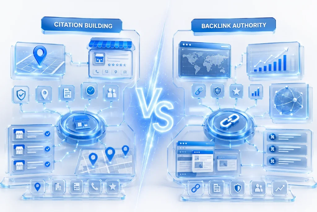 citations vs backlinks in chicago